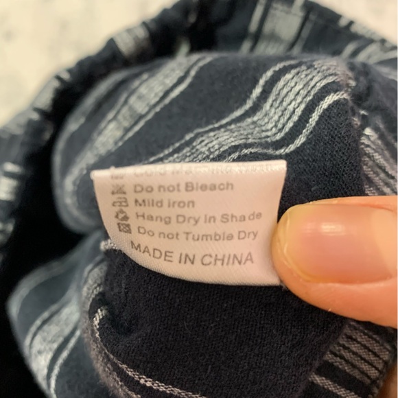 Brandy Melville High-Waisted Striped Pants - Picture 8 of 8